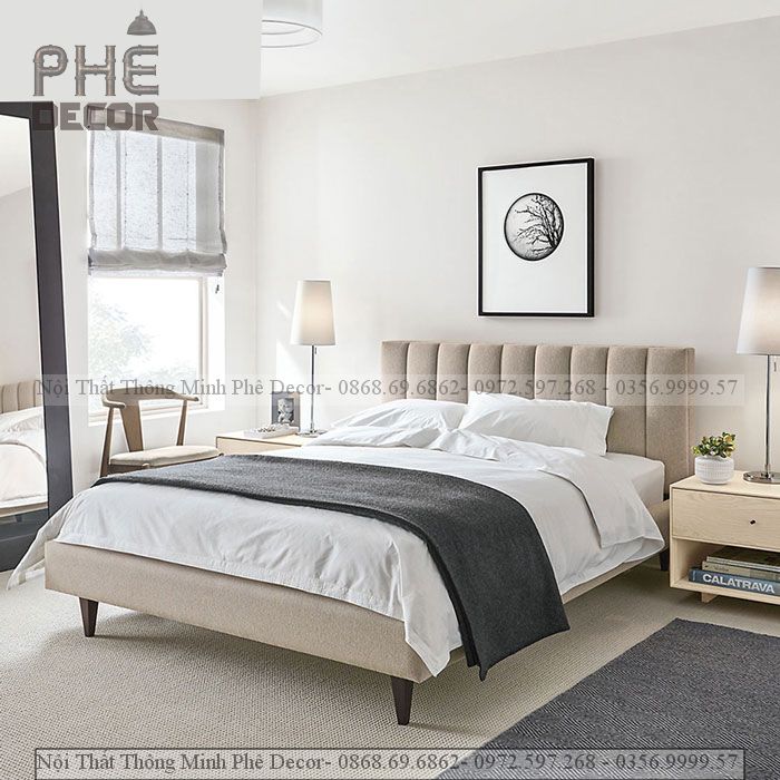 Giường ngủ cao cấp - G001 Giường Ngủ Cao Cấp - G001