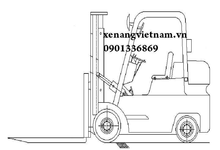 Những bộ phận cấu tạo chính của xe nâng điện Noblelift