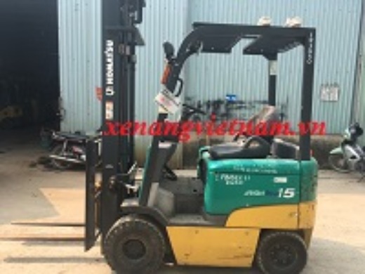 Xe nâng điện ngồi lái Komatsu FB15EX-11 tải 1500kg nâng 4000mm - Đã qua sử dụng
