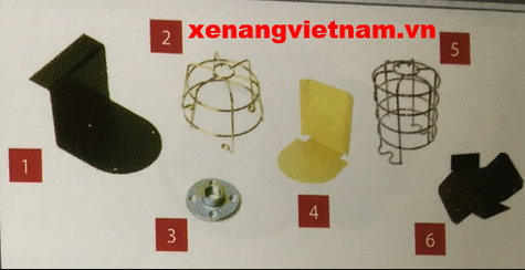 Đèn cảnh báo an toàn xe nâng