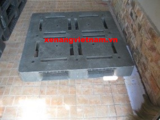 Pallet nhựa màu mặt đá KT 1100x1100x150