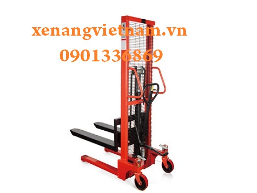 Xe Nâng Cao Cơ Khí tải trọng 1 tấn  nâng cao 3 mét- hiệu NOBLELIFT