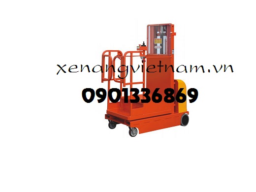 Thang nâng điện có bánh xe di chuyển tải 300kg nâng tối đa 6000 mm - hiệu NOBLELIFT