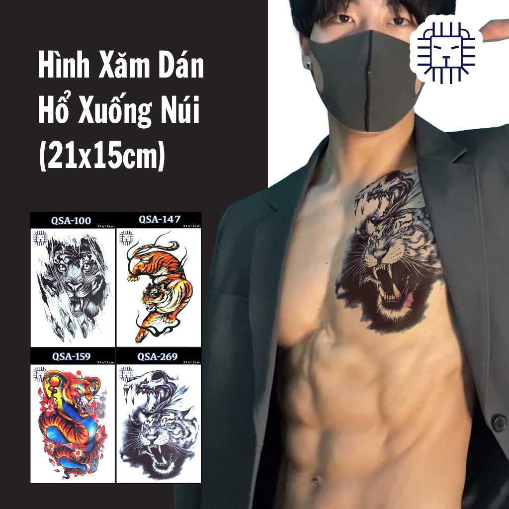 Hình xăm dán tattoo  Găng tay hình xăm  Vinh