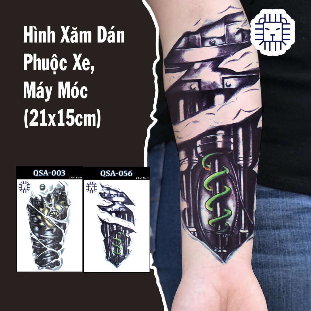 Hình xăm phuộc xe 3D bao chất   Đỗ Nhân Tattoo Studio  Facebook