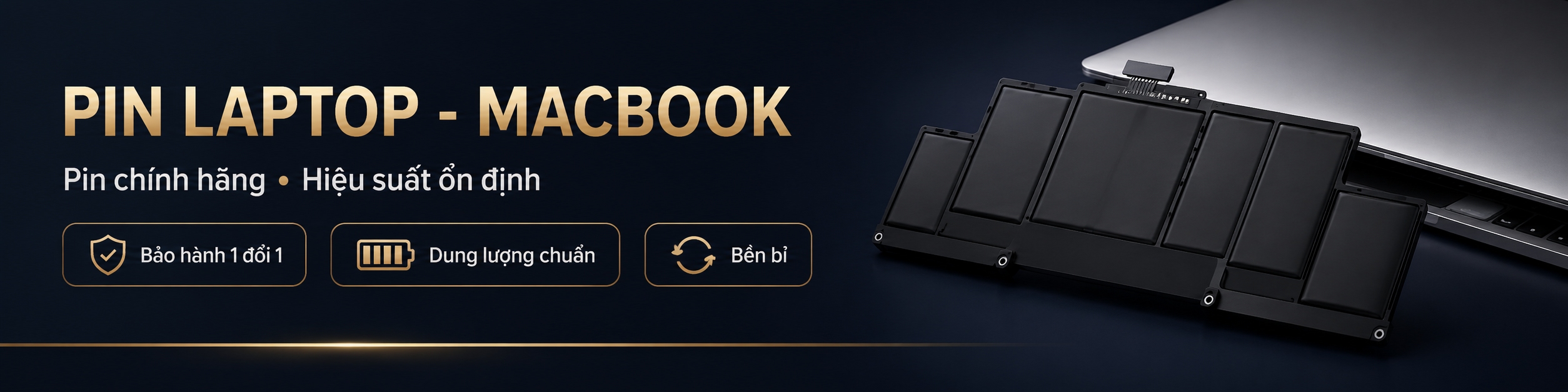 Pin Laptop  -Macbook