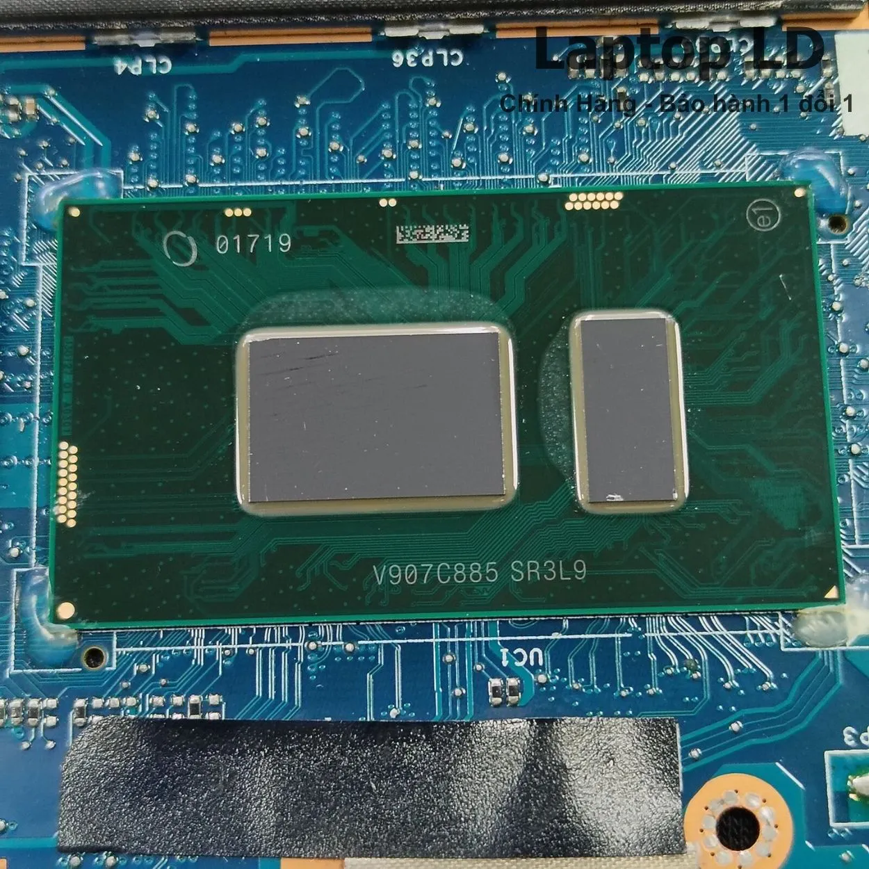 Khu vực CPU i5-8350U GPU và RAM main Dell Latitude 7390 2-in-1 LA-F292P