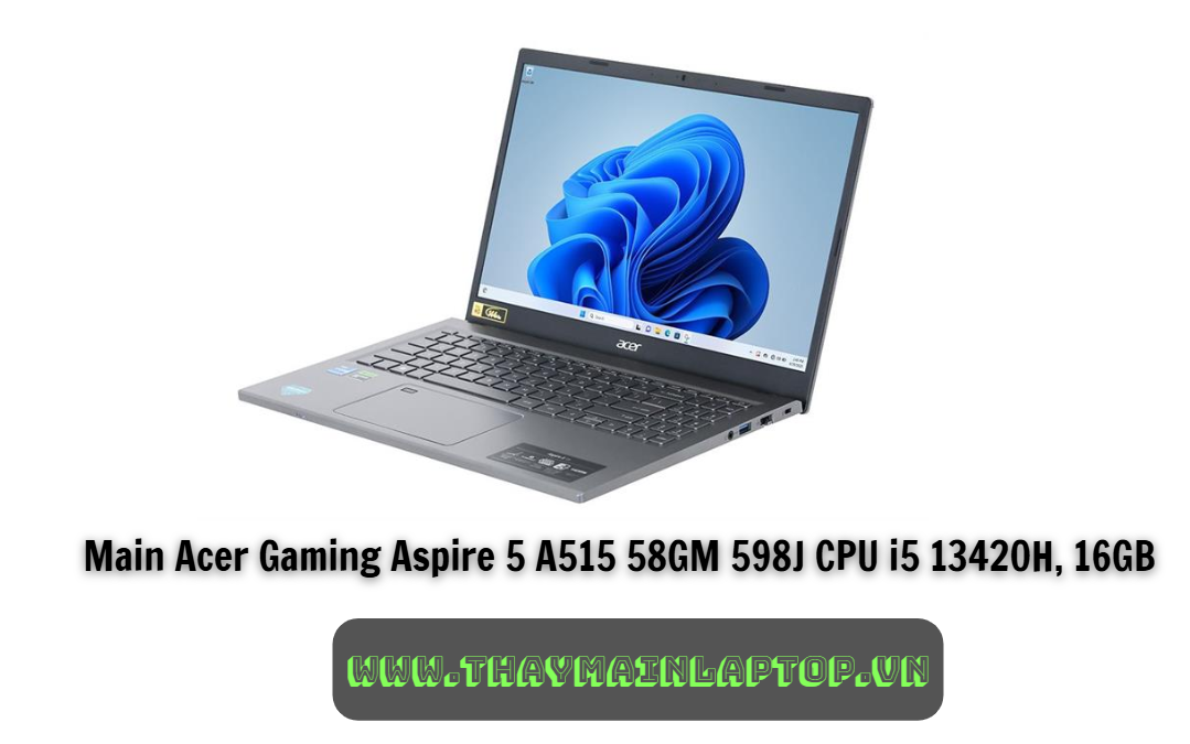 Main Acer Gaming Aspire 5 A515 58GM 598J CPU i5 13420H, 16GB