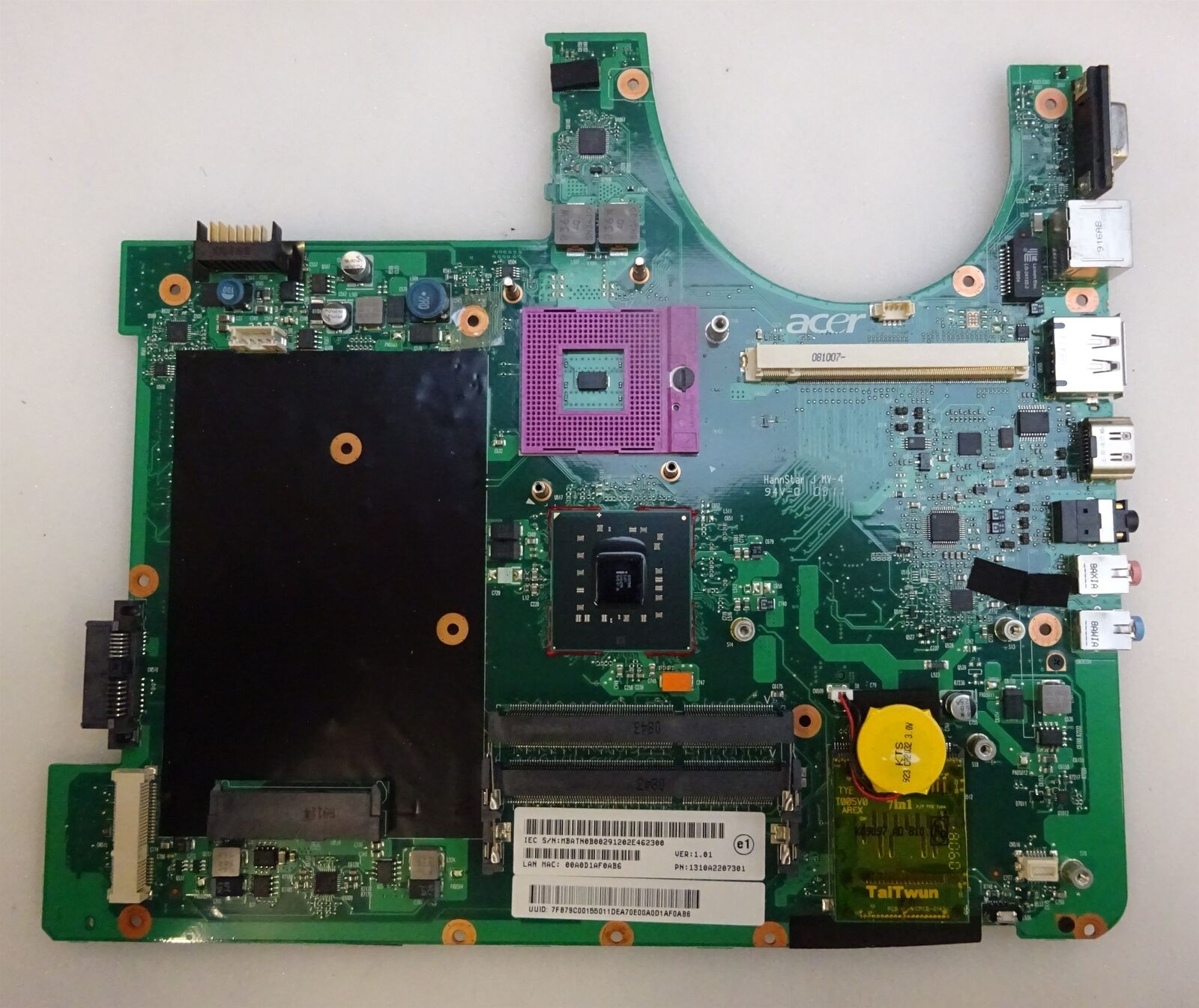 Main Acer Aspire 6935 6935G cam kết chính hãng 100%