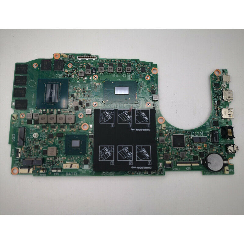 Main Dell Gaming G3 15 3590 / G5 5500 CPU I7 9750H RTX1660Ti 19753-1