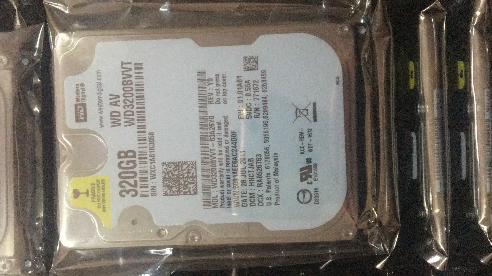 Thay ổ cứng HDD laptop 320GB western