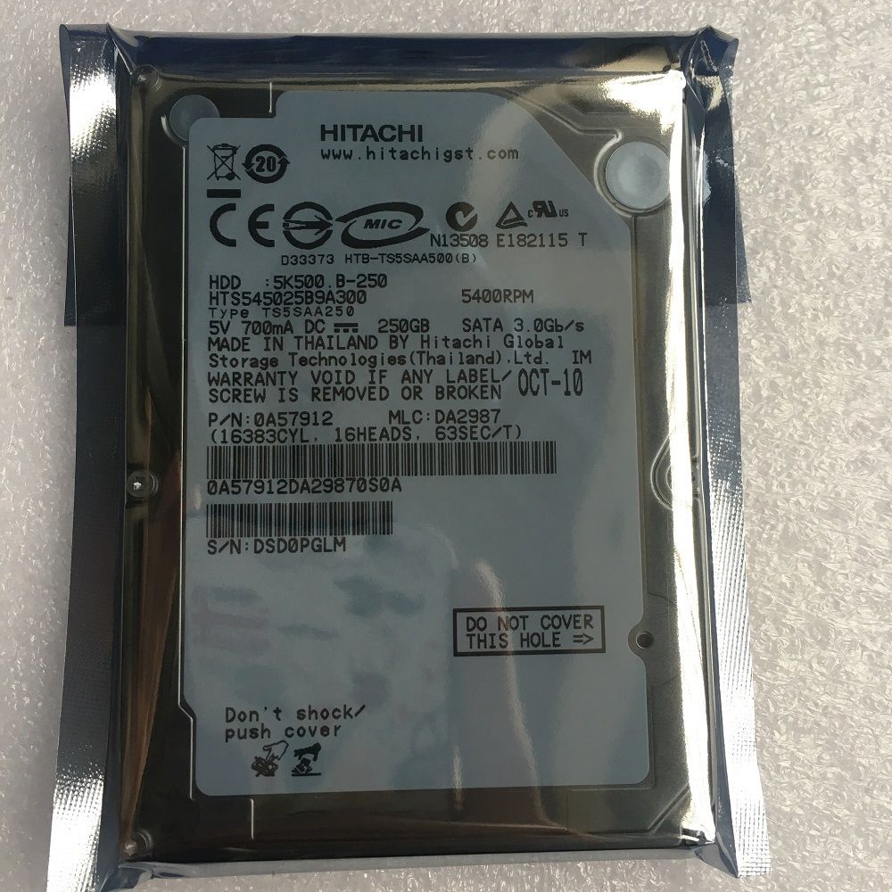 Thay ổ cứng HDD laptop 250 GB SATA 5400RPM