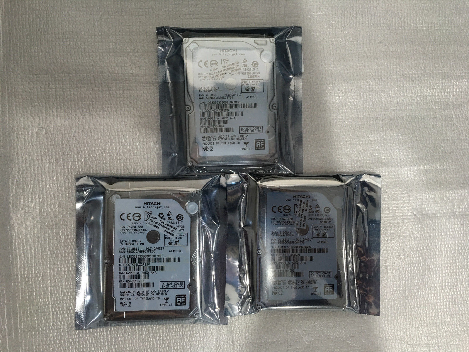 Thay ổ cứng HDD laptop HITACHI 500GB