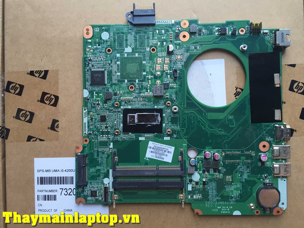 Main HP Pavilion 15-N 15Z-N CPU i5 DA0U83MB6E0
