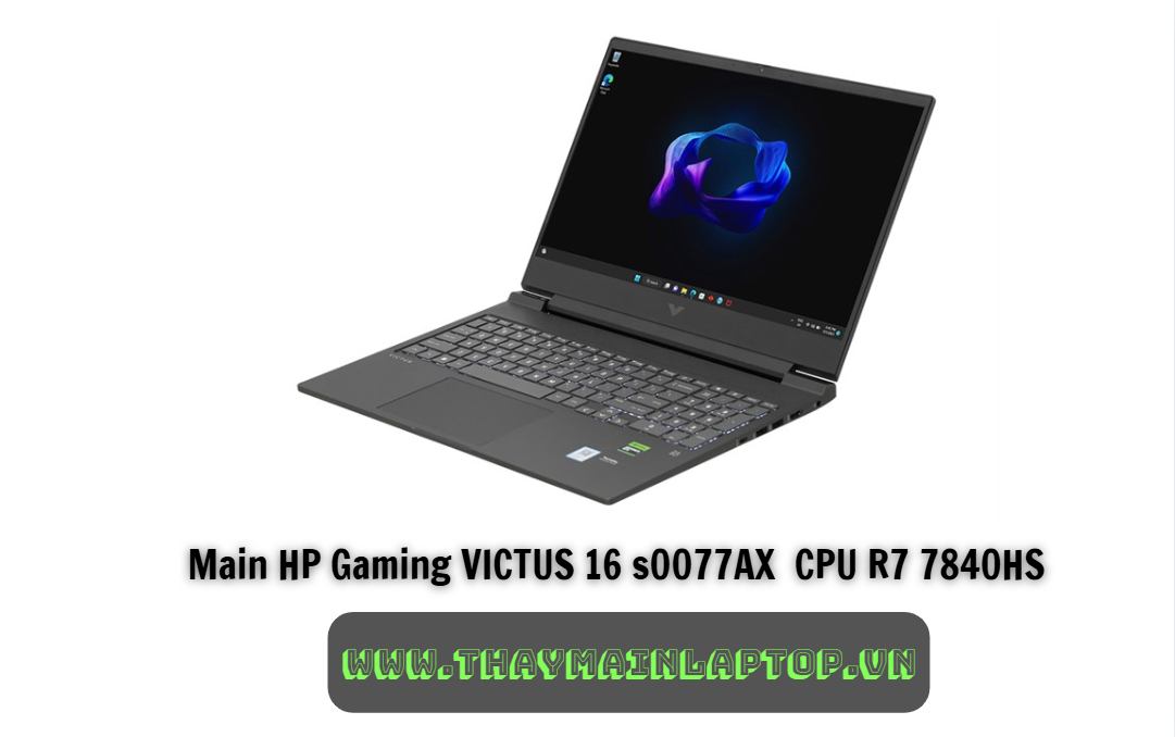 Main HP Gaming VICTUS 16 s0077AX CPU R7 7840HS
