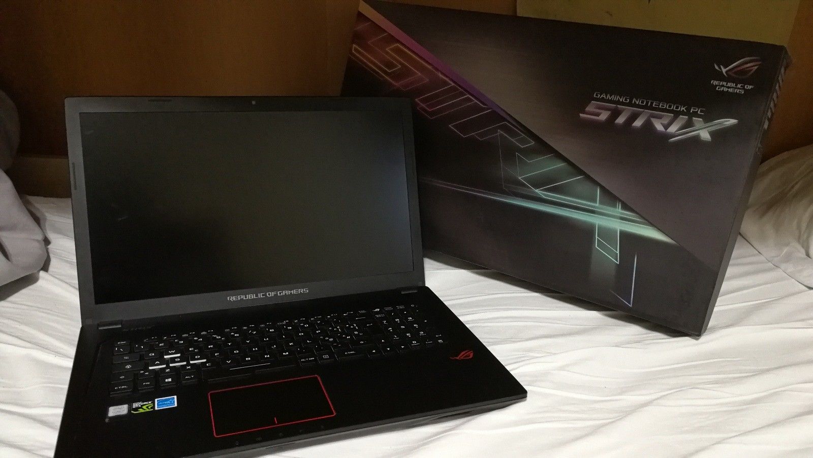 Main Asus ROG GL753VE Intel i7-7700HQ GTX 1050TI