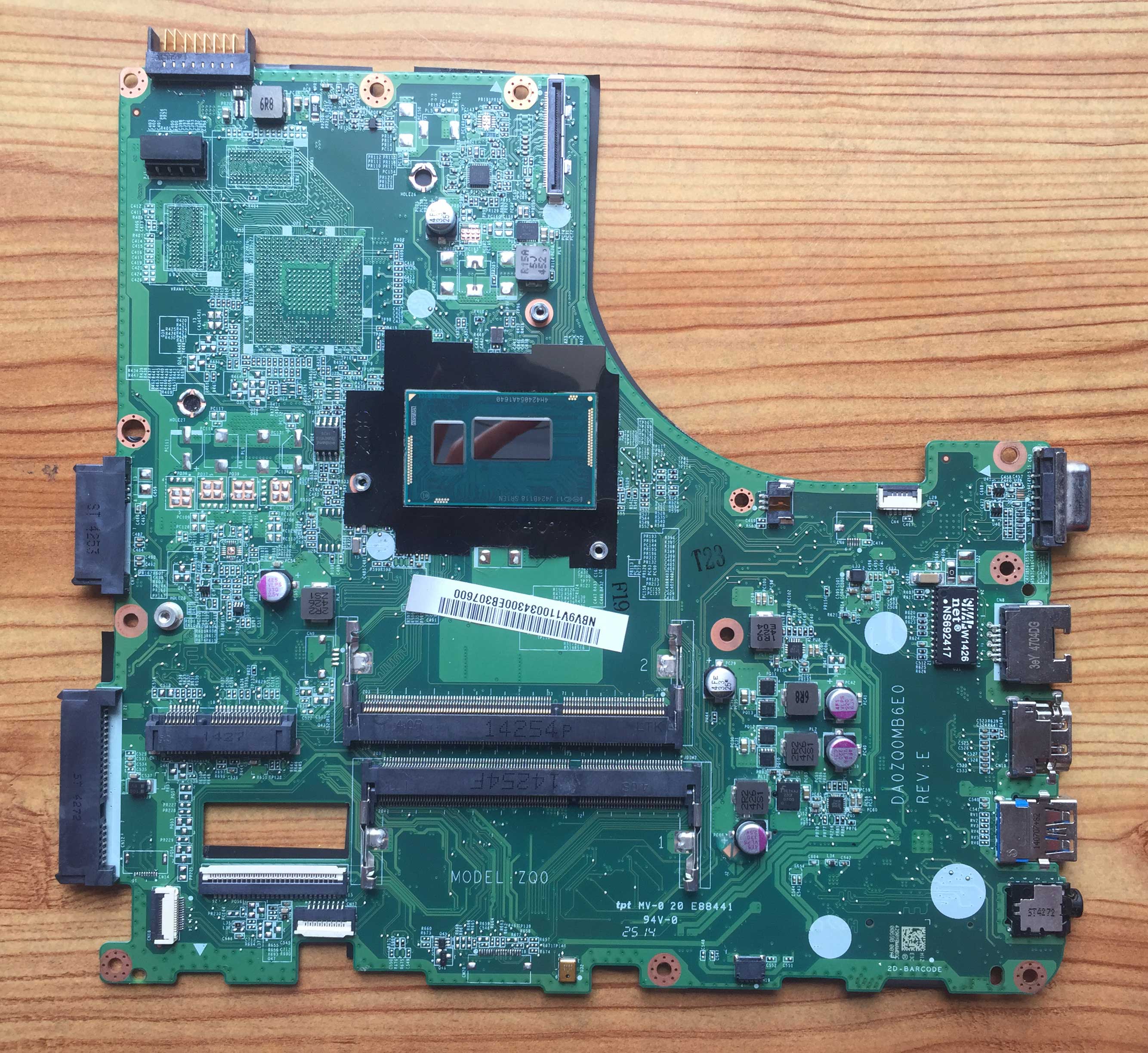 Main Acer E5-411 E5-411G DA0ZQMMB6H0