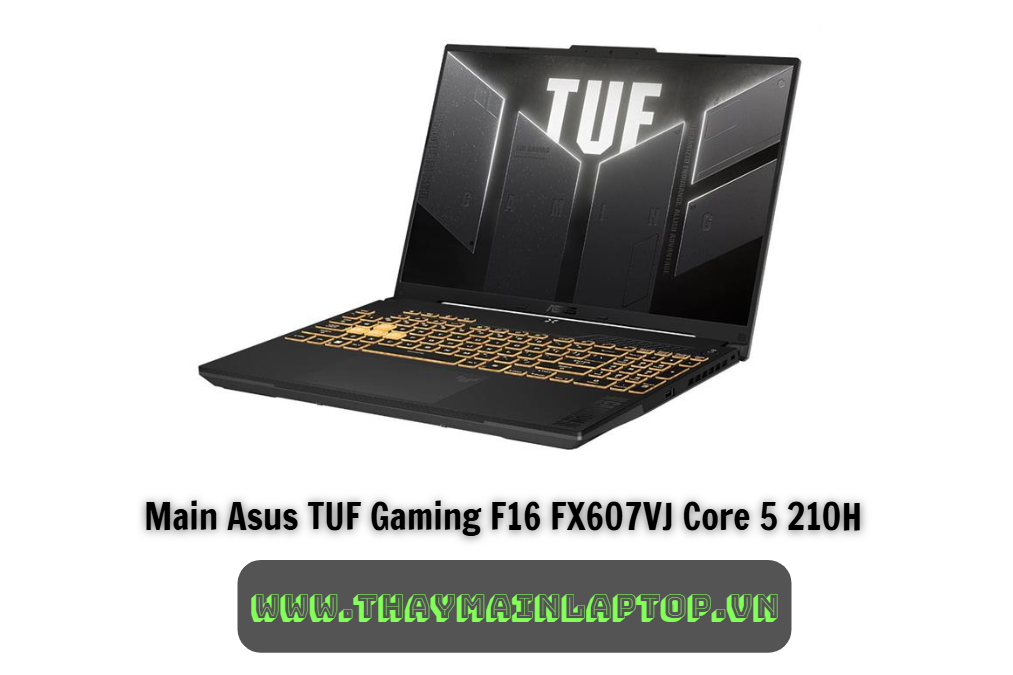 Main Asus TUF Gaming F16 FX607VJ Core 5 210H