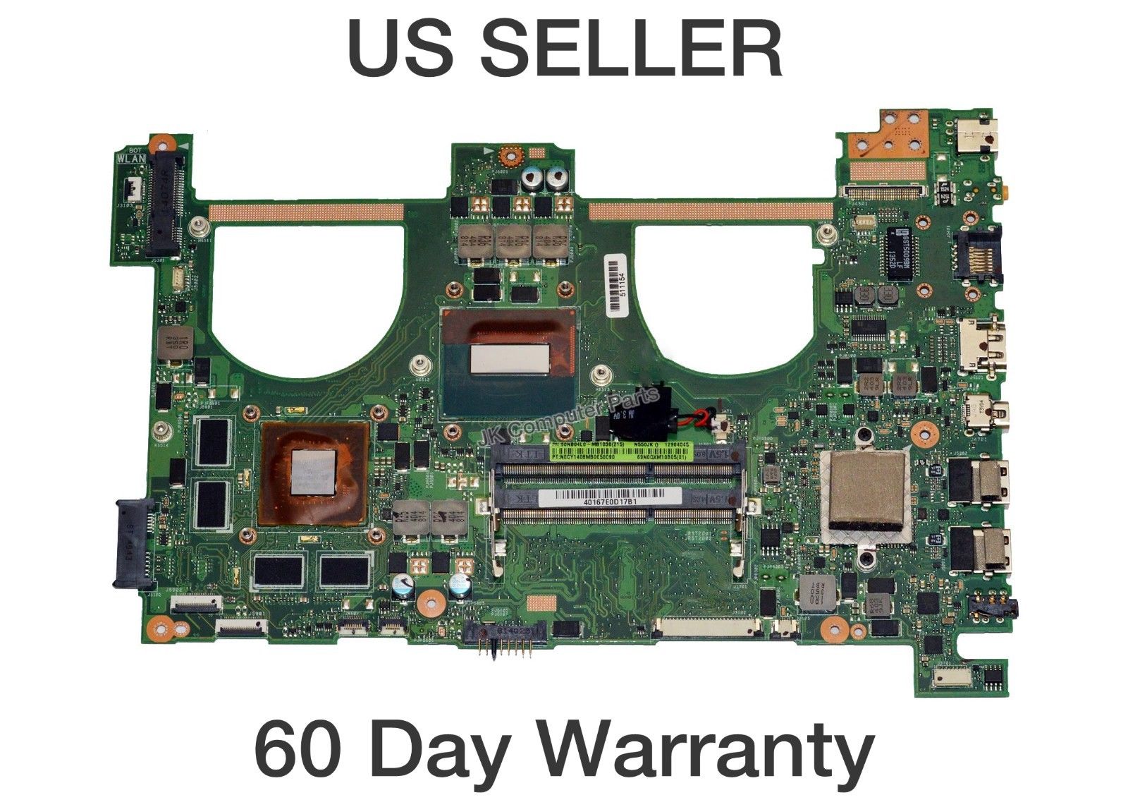 Main Asus N550JV G550JK GT750M CPU I5-4200U