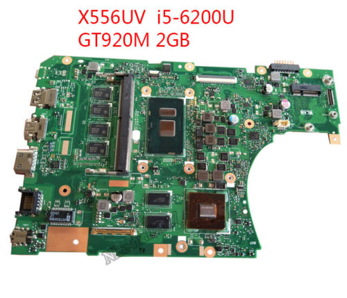 Main Asus X556UV X556UR X556UF X556UJ CPU i5-6200U