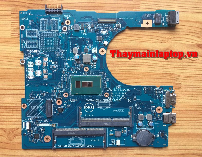 Main Dell Inspiron 5458 Core-i5 -LA-B843P vga share