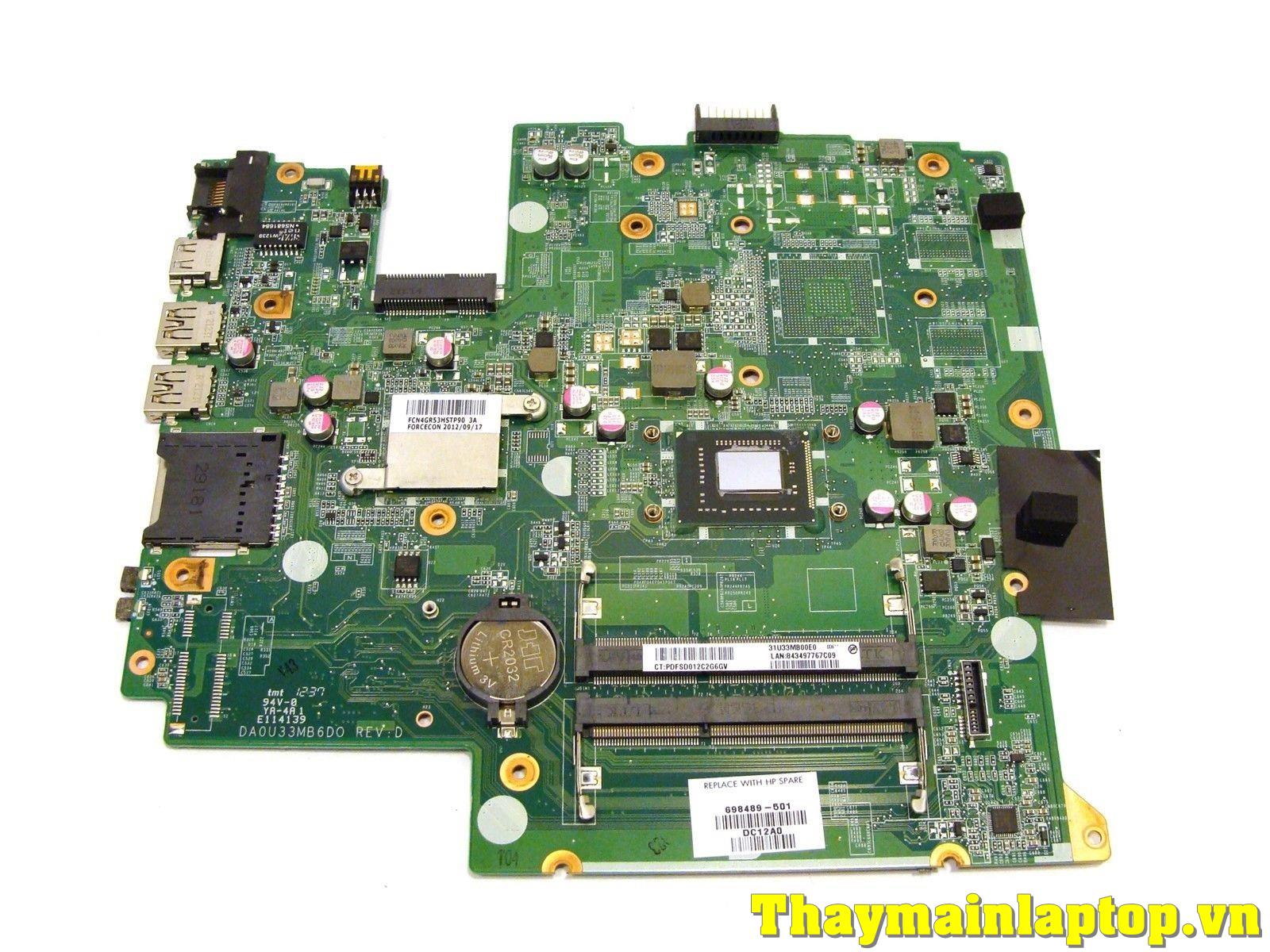 Main HP pavilion 14-B DA0U33MB6D0 AMD