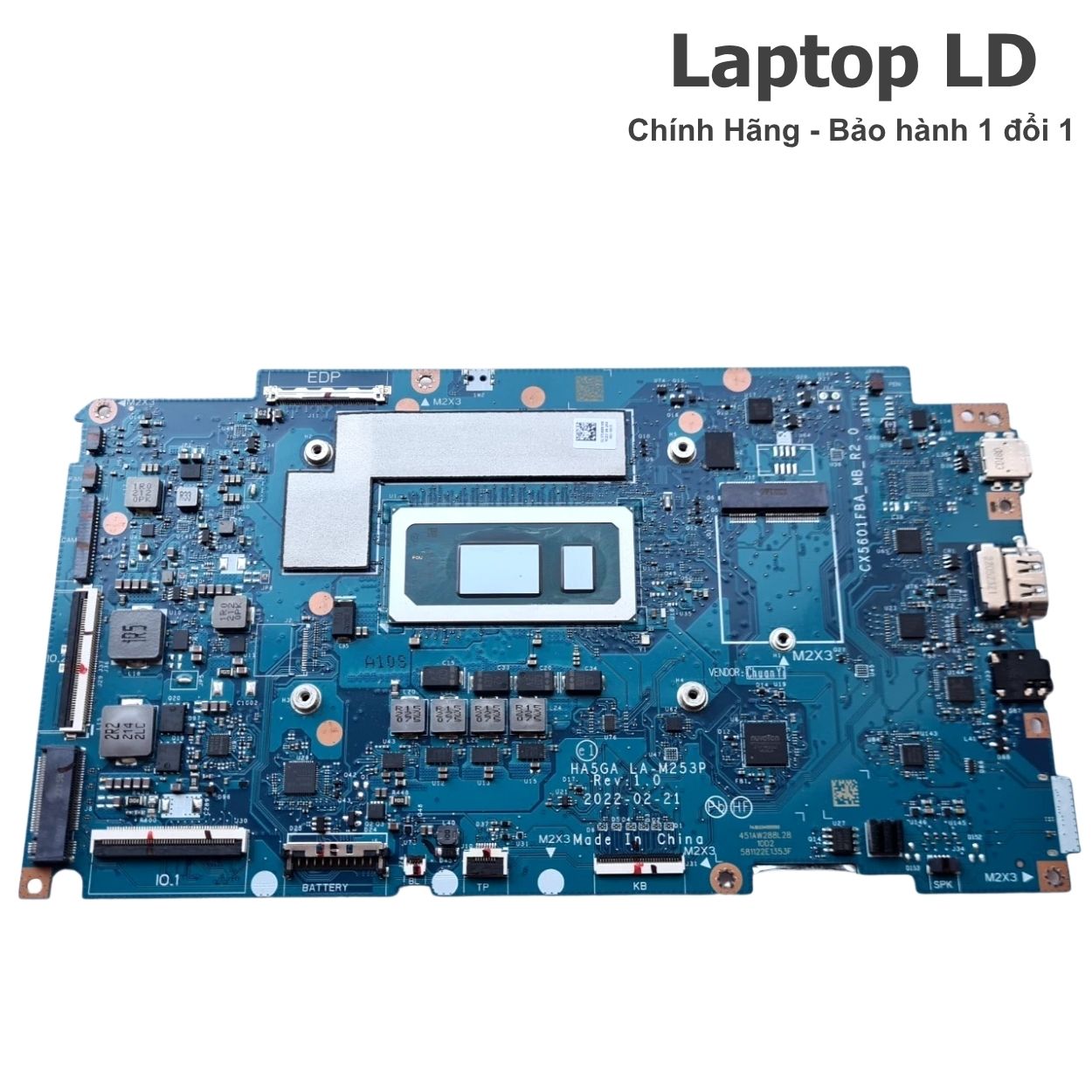 Main Asus Chromebook CX5601FB CPU i5-1235U LA-M253P