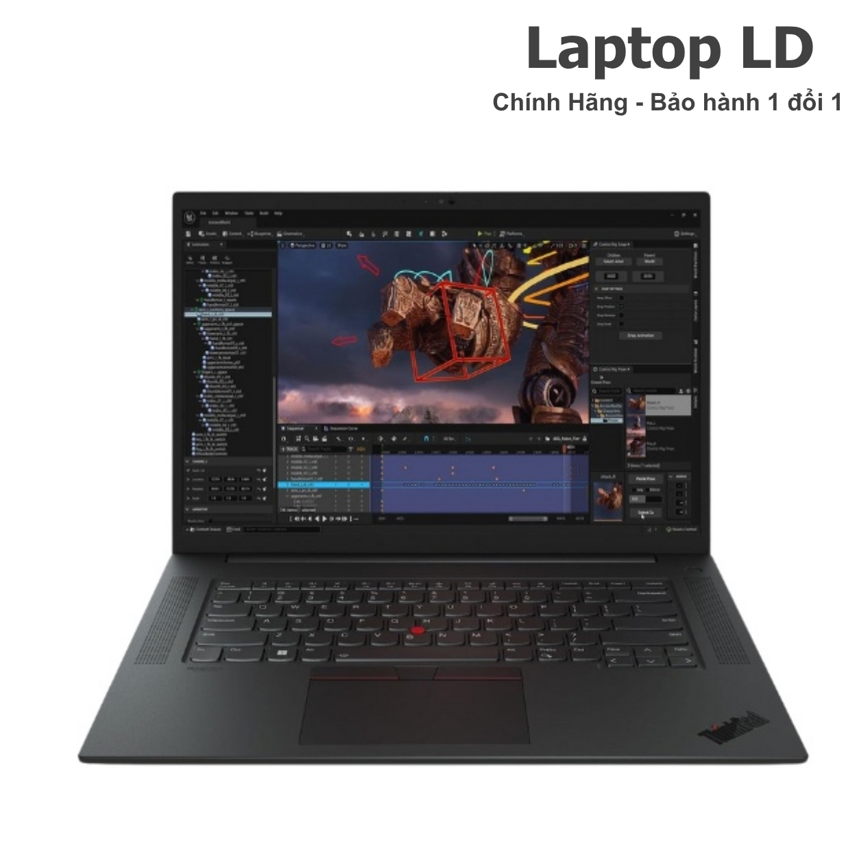 Mainboard Lenovo ThinkPad P1 Gen 6 i7-13700H 32GB tổng quan — Laptop LD