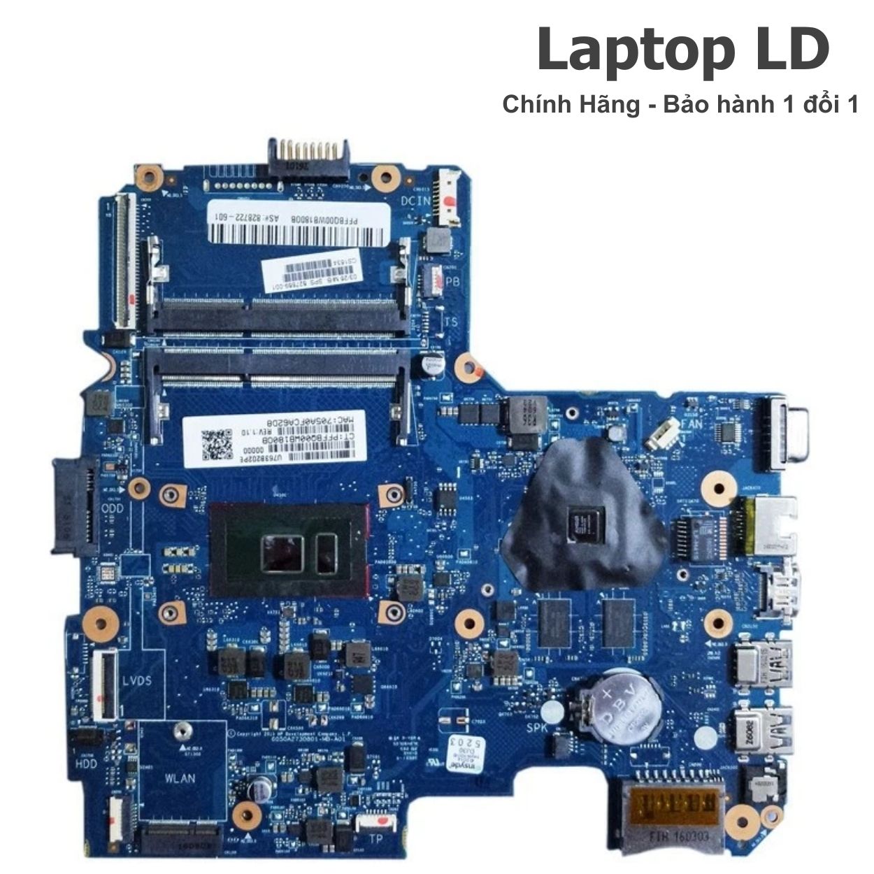 Mặt trước main HP 246 G4 CPU i5-6200U 6050A2730801-MB-A01