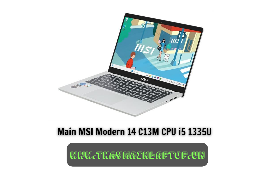 Main MSI Modern 14 C13M CPU i5 1335U