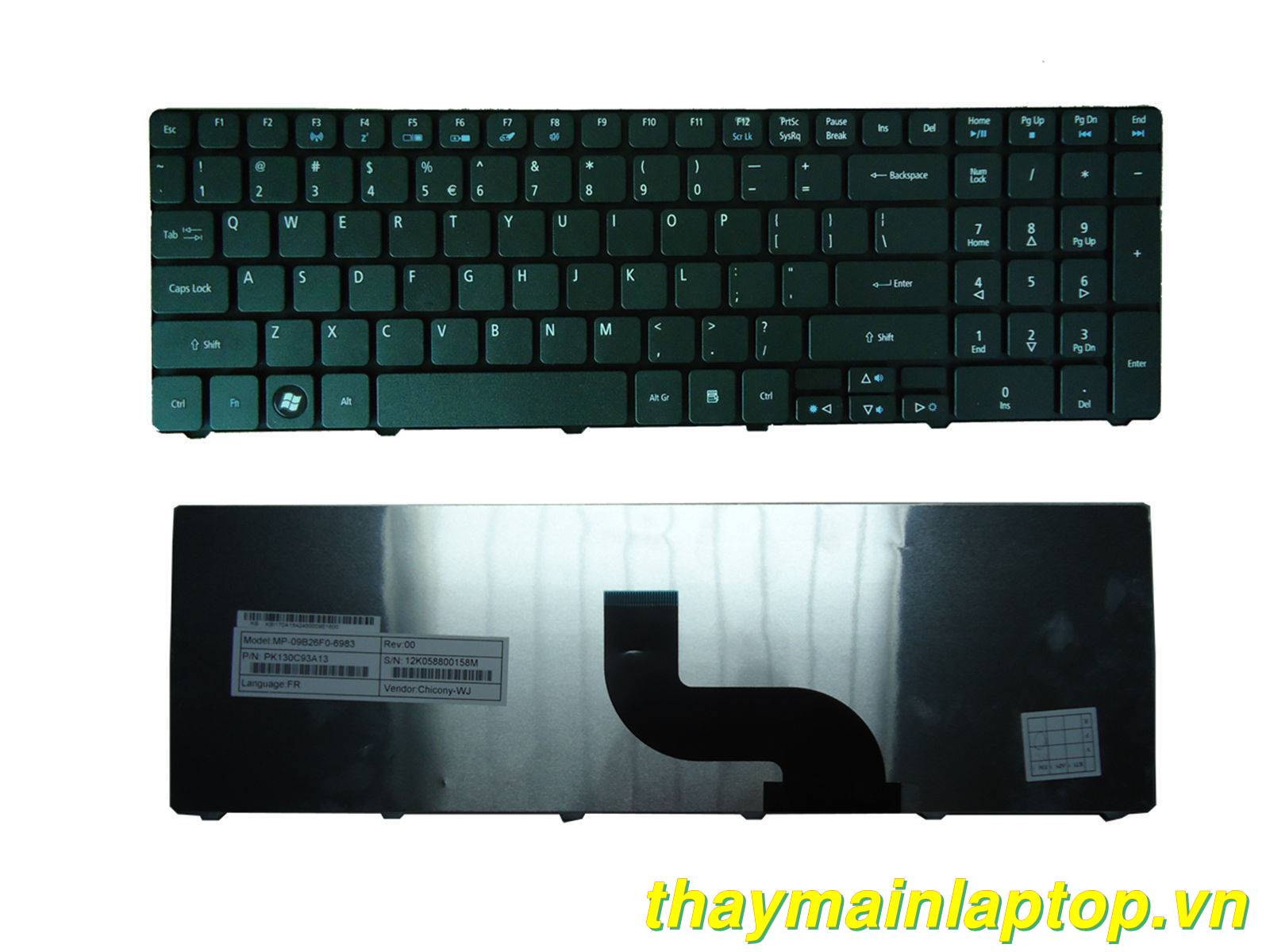 Thay bàn phím Acer 5349 5749 5749Z