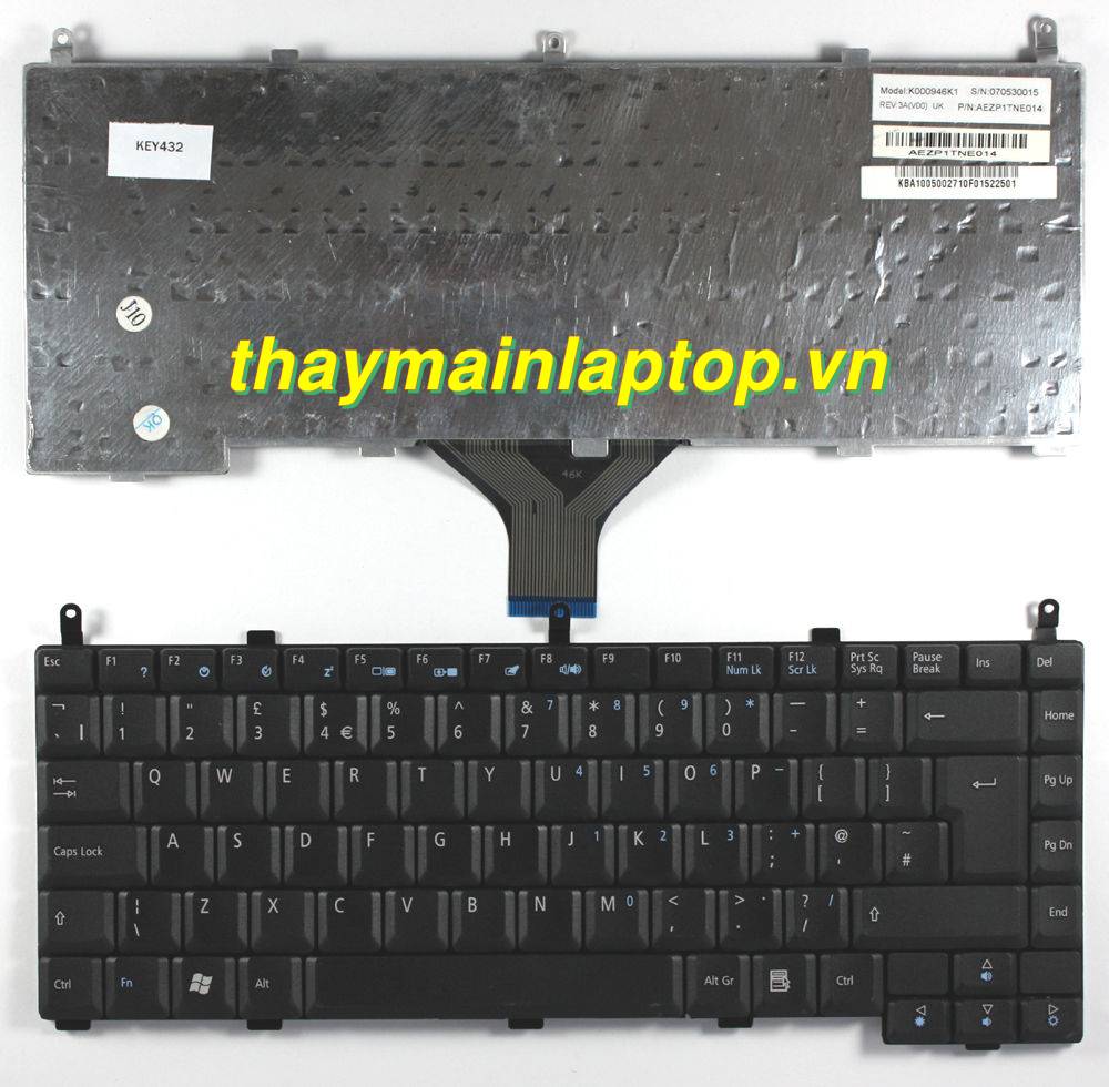 Thay bàn phím Acer Aspire 1510