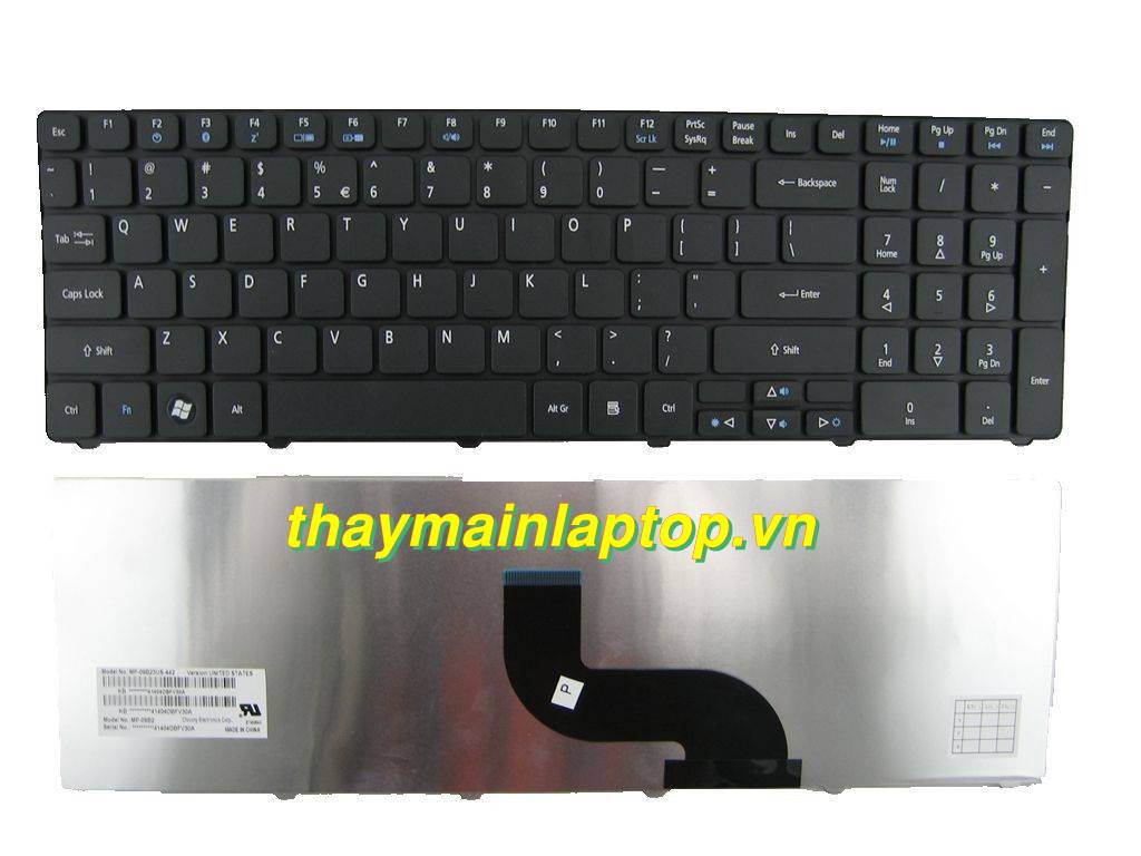 Thay bàn phím Acer Aspire 7535 7735 7738 7738G