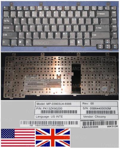 Thay bàn phím ACER ASPIRE 9100