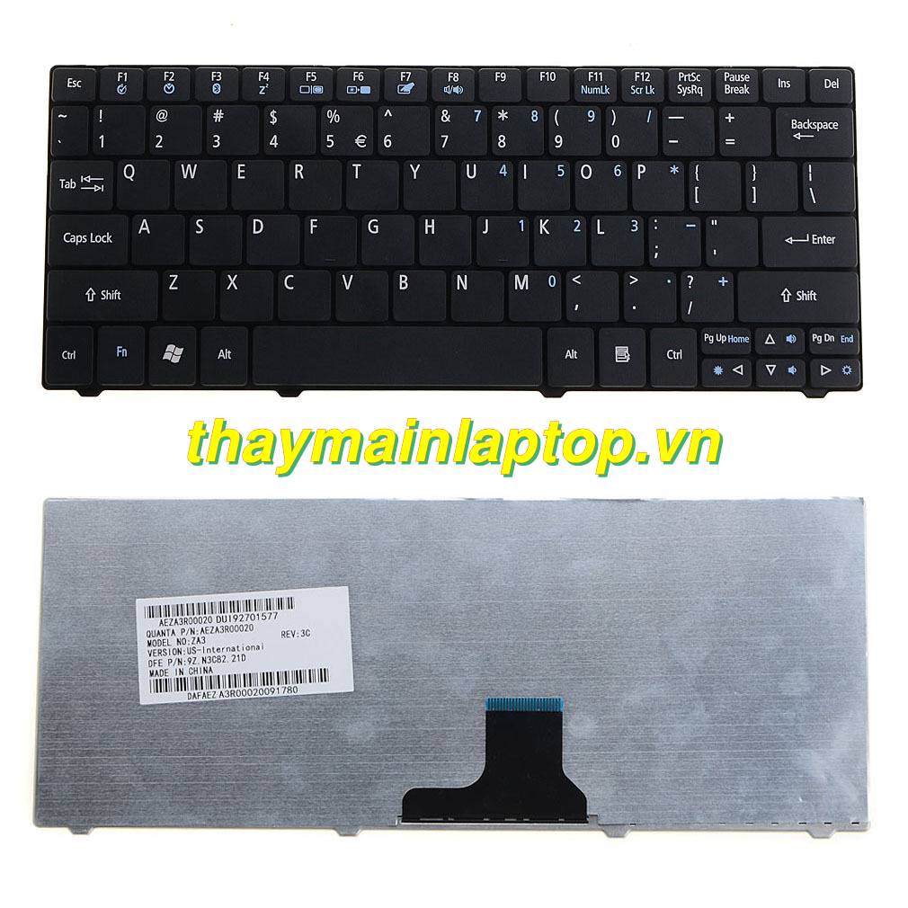Thay bàn phím Acer Aspire One 721 722 751 751H 752 MSYG