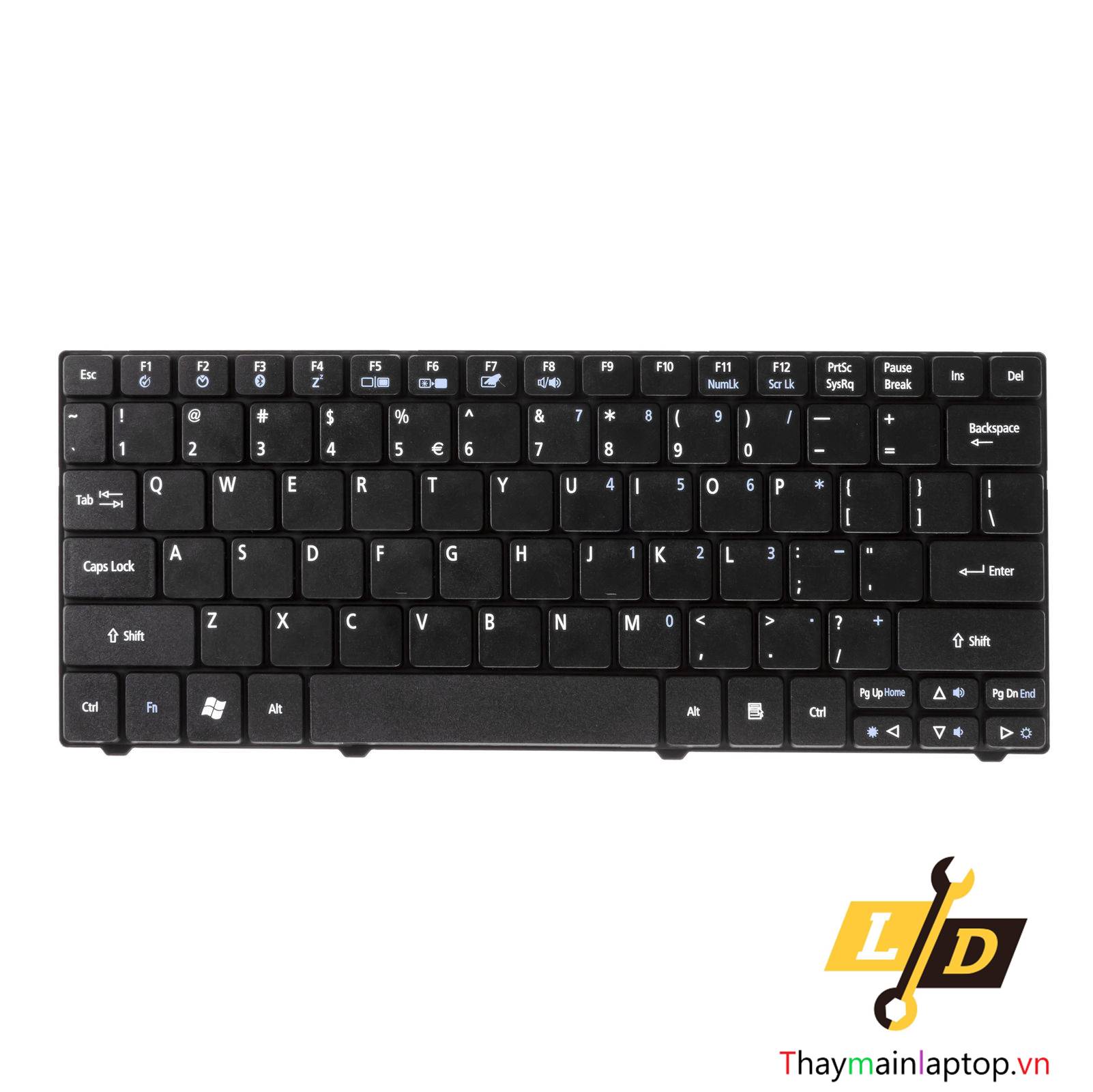 Thay bàn phím Acer Aspire One 751H-1522
