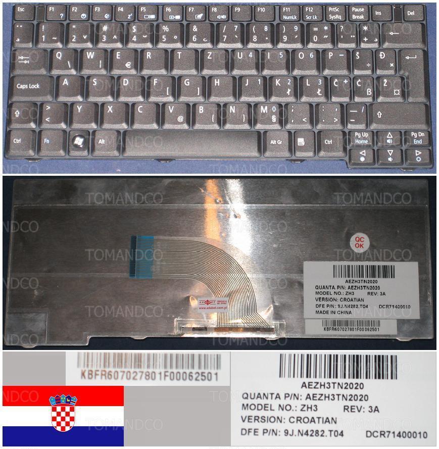 Thay bàn phím Acer Ferrari 1000 Quanta ZH3