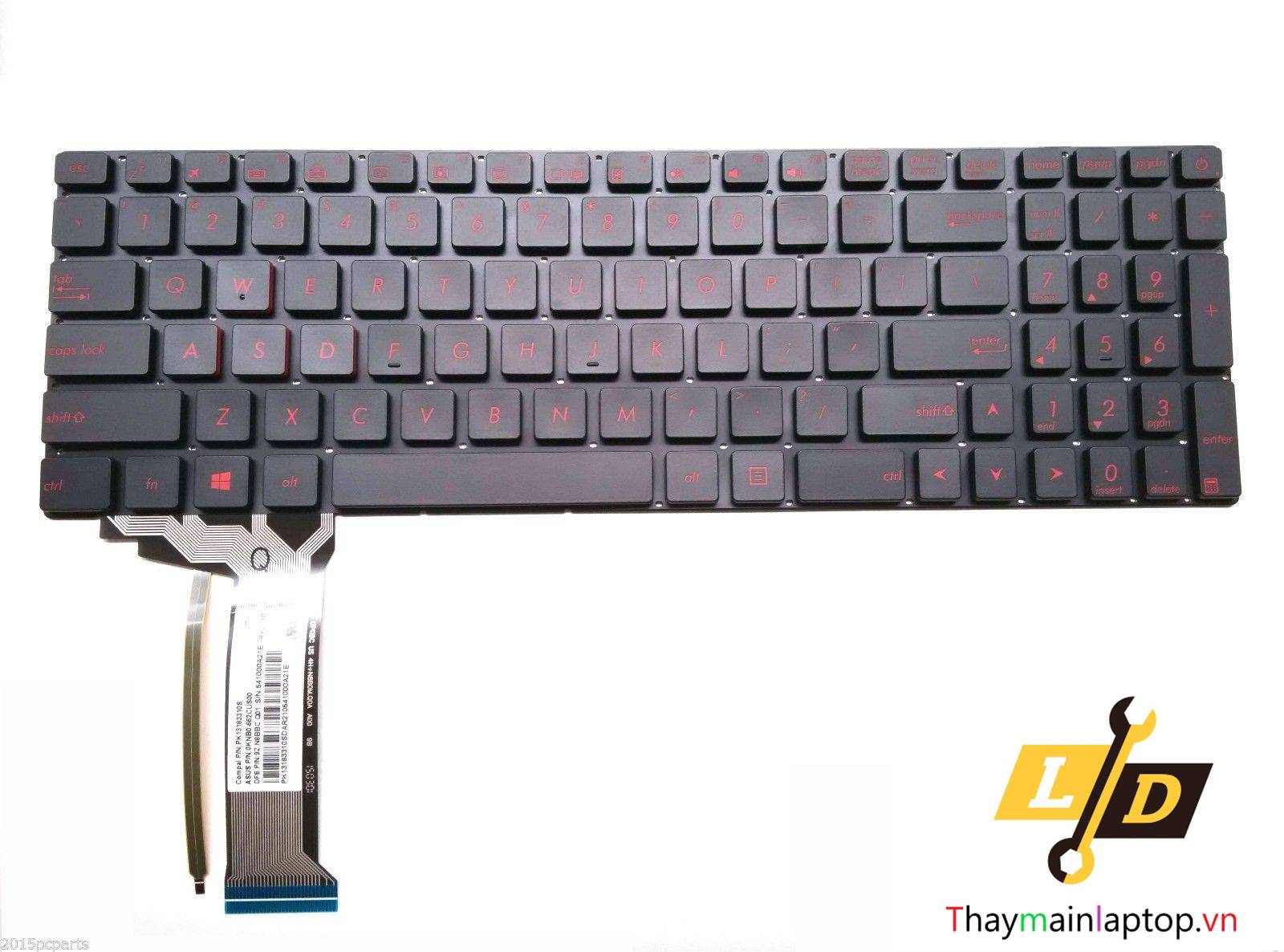 Thay bàn phím  ASUS 0KNB0-1100RU00