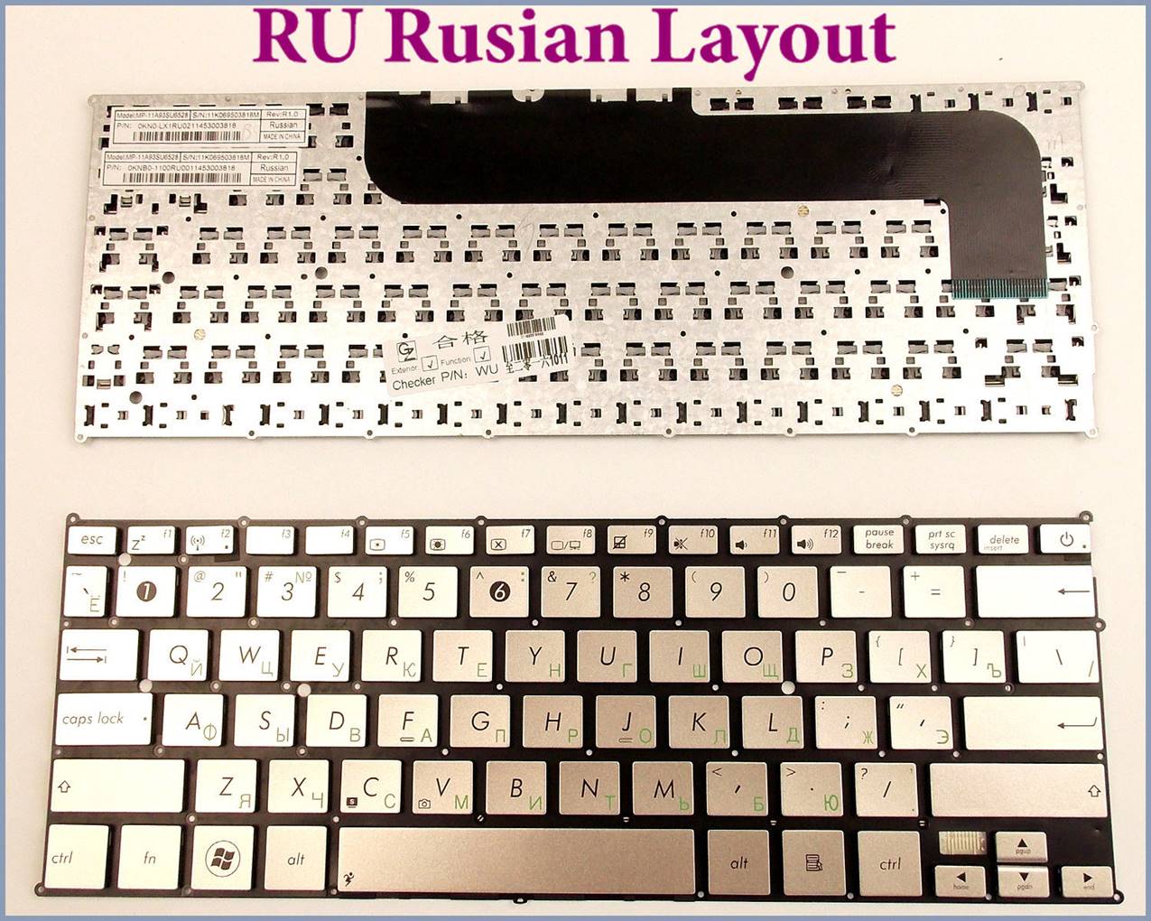 Thay bàn phím ASUS 9Z.N8KBC.41D 0KNB0-1620US00  