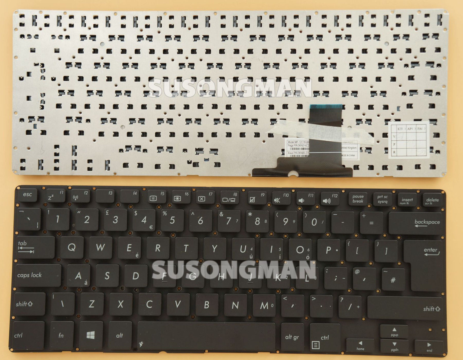 Thay bàn phím ASUS ASUSPRO B400A B400V