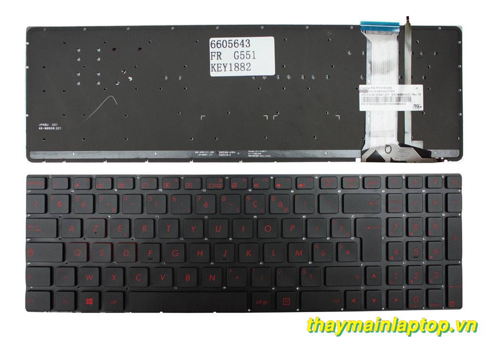 Thay bàn phím Asus G551