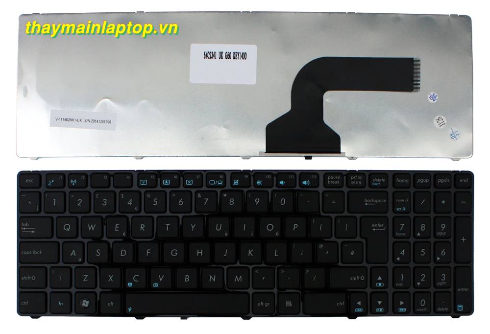 Thay bàn phím Asus G60-M20