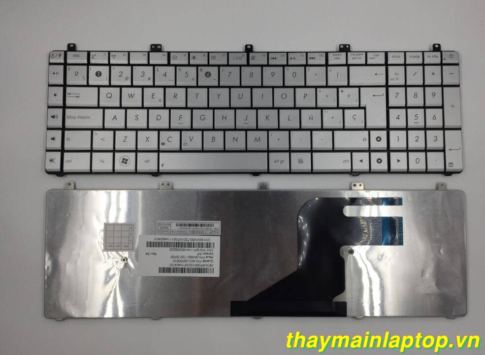 Thay bàn phím Asus N55 N55S N55SL N55SF