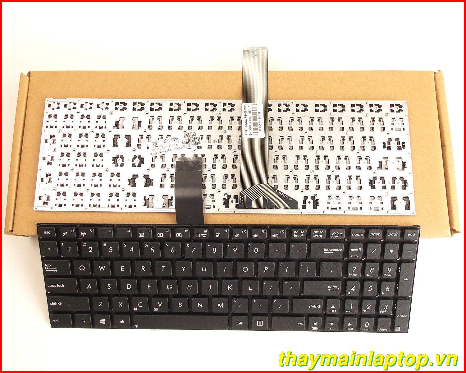 Thay bàn phím Asus S550C S500CB A56 X552 Y581 K56