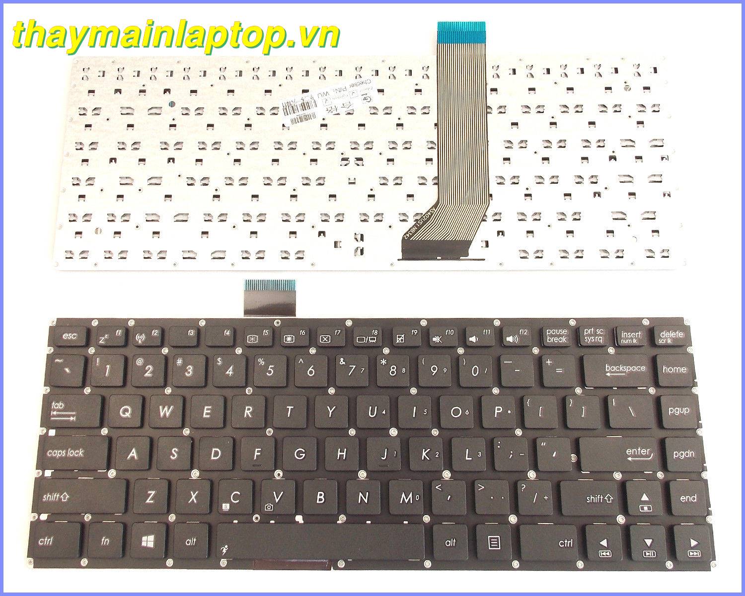 Thay bàn phím ASUS VivoBook MP-12F33US-9201