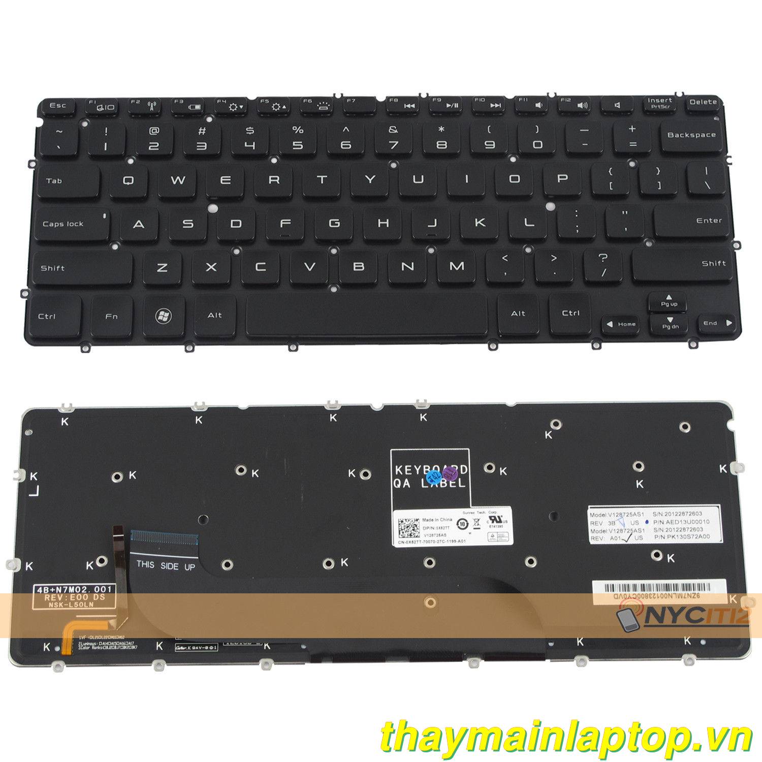 Thay bàn phím Dell 1684