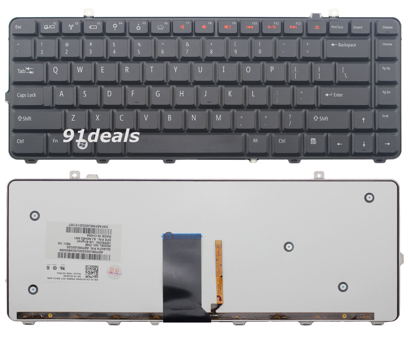 Thay bàn phím Dell 9J.N0H82.M01