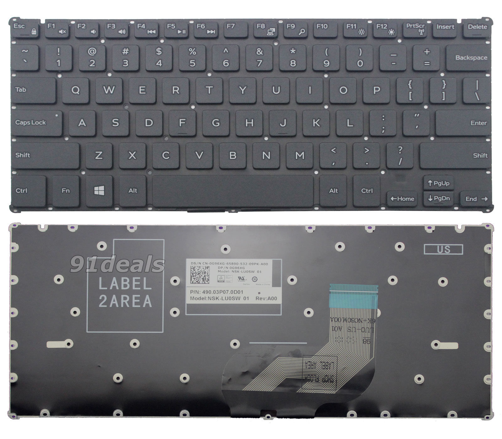 Thay bàn phím Dell Inspiron 11 3162 3164