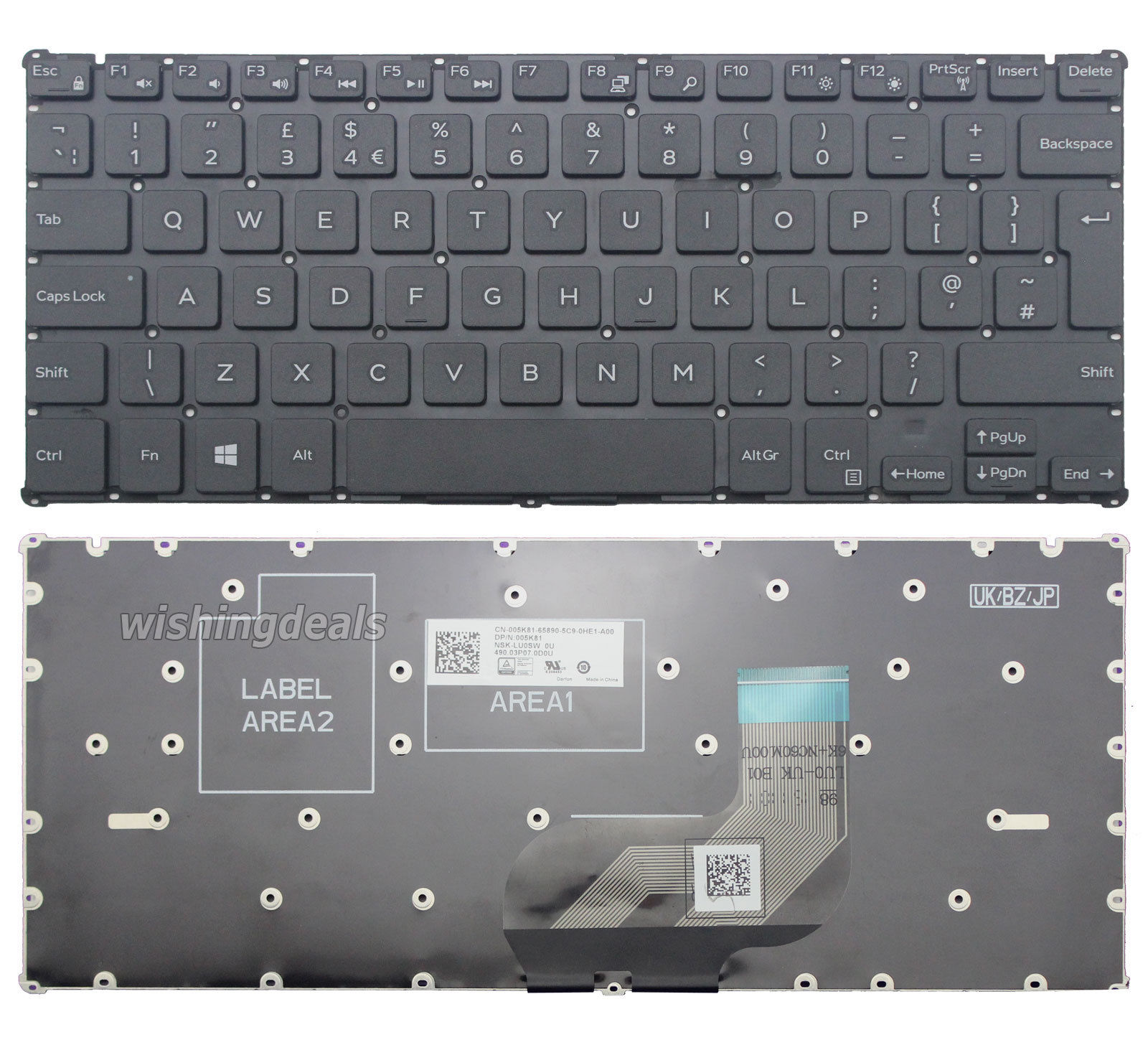 Thay bàn phím Dell Inspiron 11 3168 3169