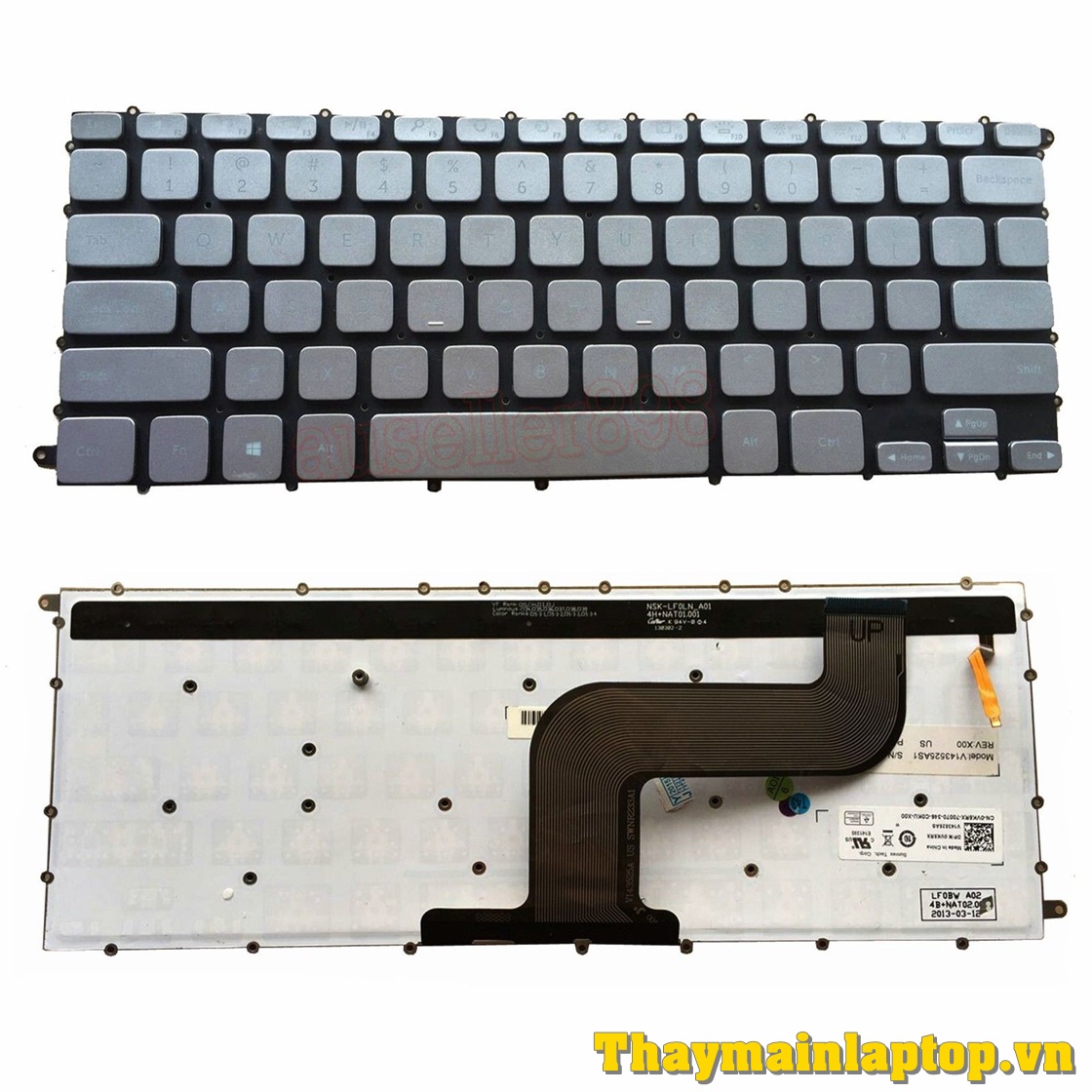 Thay Ban phim Dell Inspiron 7437,14-7437,14_7000_7437